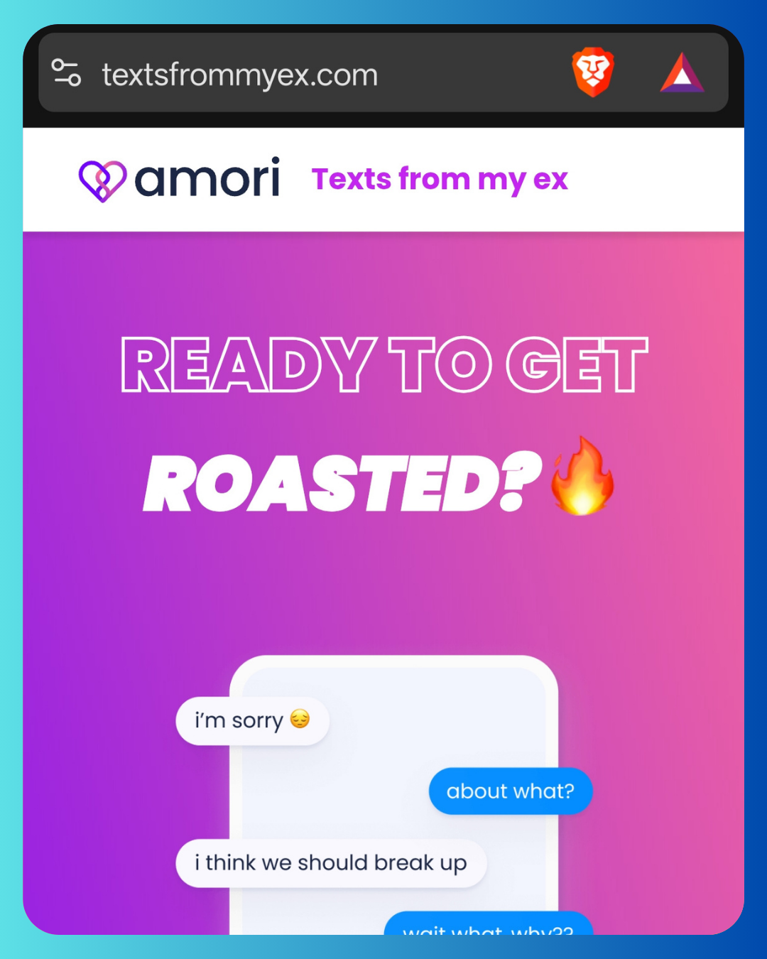 Text from my ex